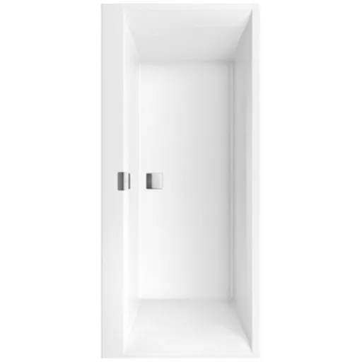 Villeroy & Boch Squaro Edge 12 obdĺžniková vaňa squaro 160x75 cm liaty mramor ľavá aj pravá UBQ160SQE2DV-01