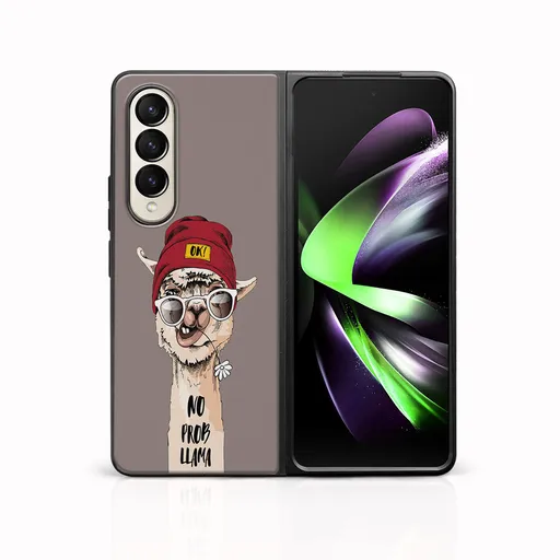 MY ART Ochranný kryt pre Samsung Galaxy Z Fold 3 5G  PROBLLAMA (187)