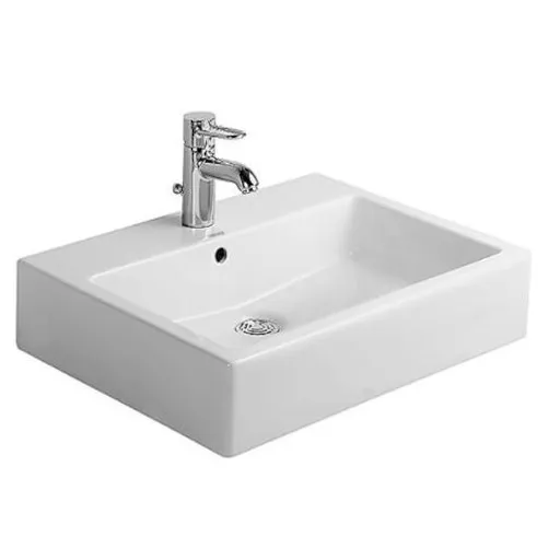 Duravit Vero umývadlo 60x47 cm otvor pre batériu, s prepadom 0454600000