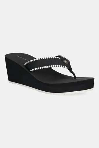 Šľapky Tommy Hilfiger WEDGE BEACH SANDAL