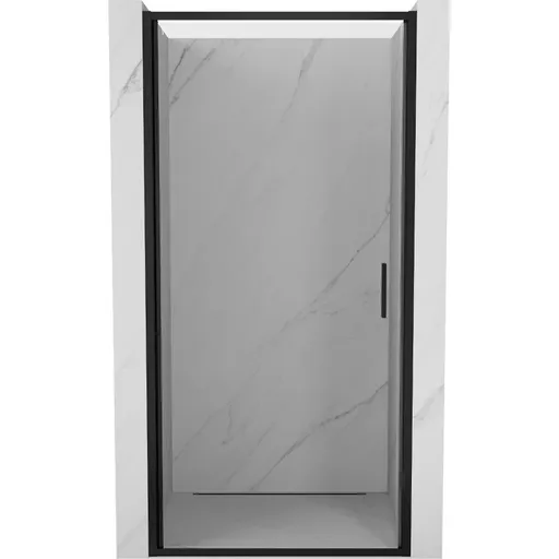 MEXEN - Exo sprchové dvere krídlové 100, transparent, čierna 817-100-000-70-00