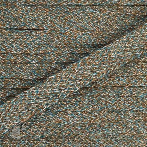 Bavlnená šnúra plochá 20 mm Multi 2