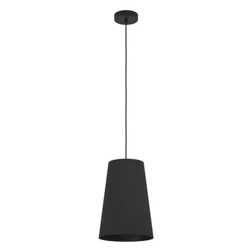 Závesné osvetlenie Eglo PETROSA čierna 390132