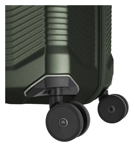 Malý škrupinový kufor Travelite Millennium S Pine Green