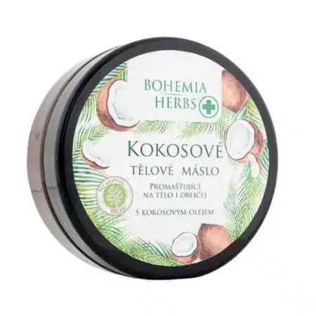 Bohemia Herbs Telové maslo s kokosovým olejom, 200 ml
