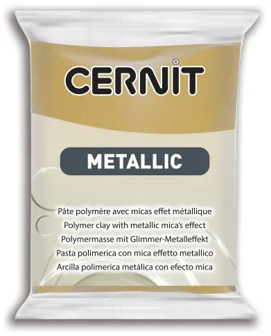 CERNIT METALLIC - Modelovacia hmota s metalickým efektom 870056053 - zlatá riche 56 g