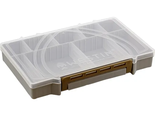 Westin krabička w3 tackle box grey/clear s2 25 x 16,5 x 3,6 cm