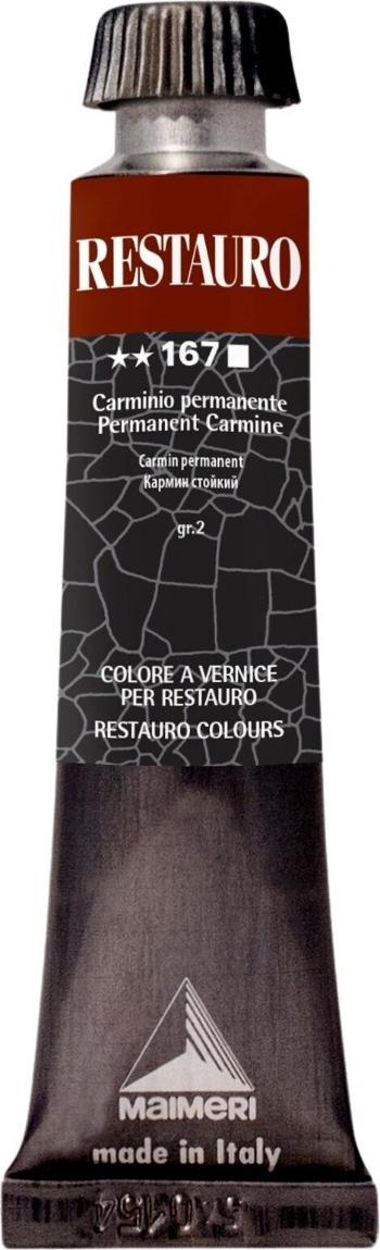 Maimeri Varnish Restauro Reštauračná farba Permanent Carmine 167 20 ml 1 ks