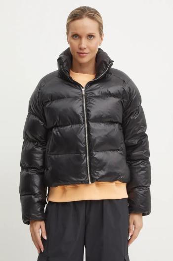 Bunda Puma Shiny Puffer Jacket dámska, čierna farba, zimná, 626514