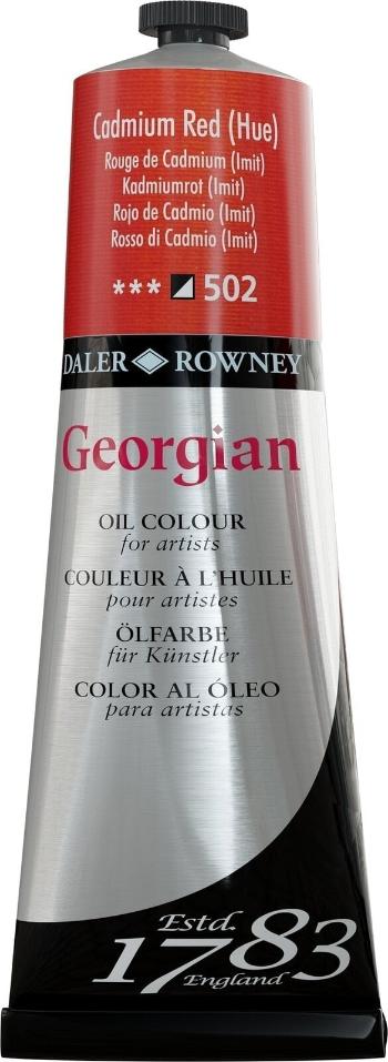 Daler Rowney Georgian Olejová farba Cadmium Red Hue 225 ml 1 ks