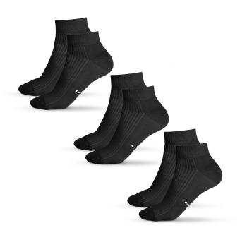 Bontis Sada 3 ks: Ponožky MOOVY - Čierna | 35-38