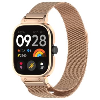 SET MILANESE Kovový obal na hodinky + remienok CMF Watch Pro ružovozlatý