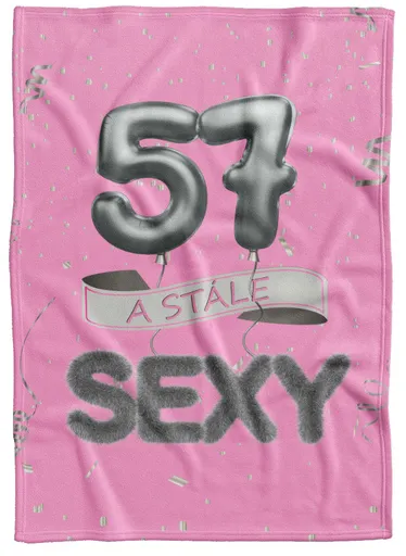 Deka Stále sexy – Ružová (vek: 57, Podšitie baránkom: NE)