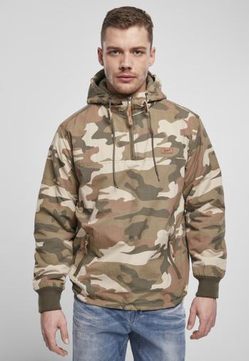 Brandit Pull Over Windbreaker wood camo - S