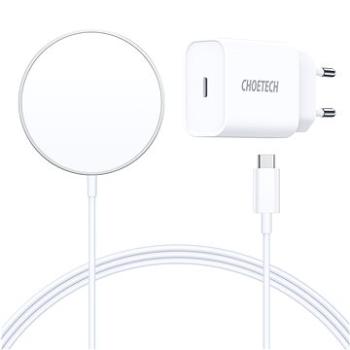 Choetech 15w magnetic wireless charger pad+ PD20W adaptér (T517-F-EU)