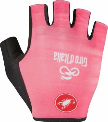 Castelli Giro Glove Rosa Giro L Kesztyű kerékpározáshoz