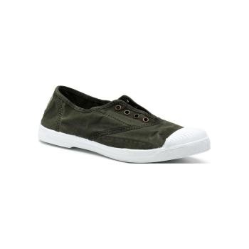 Natural World  102E - Khaki  Espadrilky Zelená