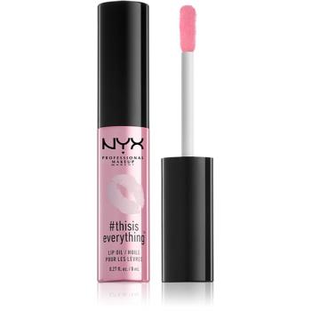 NYX Professional Makeup #thisiseverything olej na pery odtieň 01 Sheer 8 ml