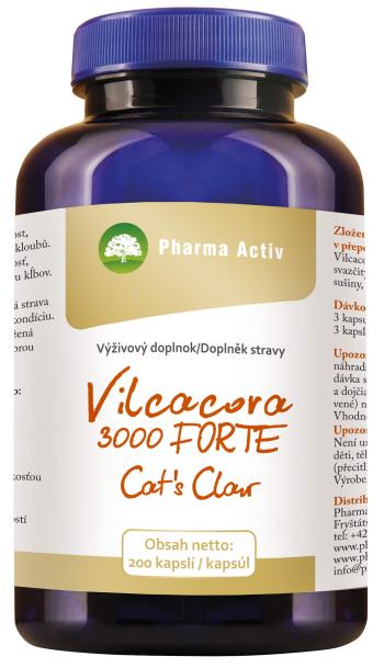 Pharma Activ Vilcacora 3000 Forte Cat`s Claw 200 kapsúl