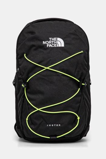 Ruksak The North Face Jester čierna farba, veľký, s nášivkou, NF0A3VXFASQ1