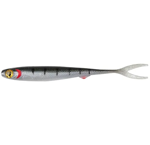 Fox rage gumová nástraha slick finesse super soft uv young perch - 20 cm