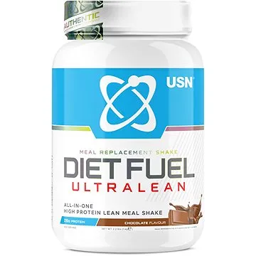 USN Diet Fuel Ultralean, 1 000 g, čokoláda (6009644650330) + ZDARMA Shaker USN
