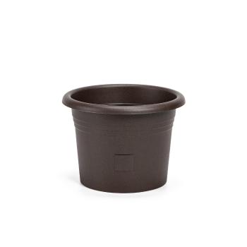 Plastia Samozavlažovací kvetináč Narza pr. 30 cm, čokoláda, pr. 30 cm