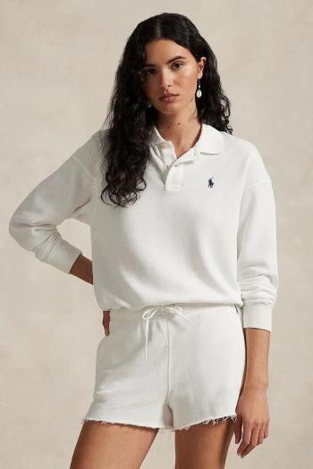 Mikina Polo Ralph Lauren biela farba, jednofarebné, 211965097