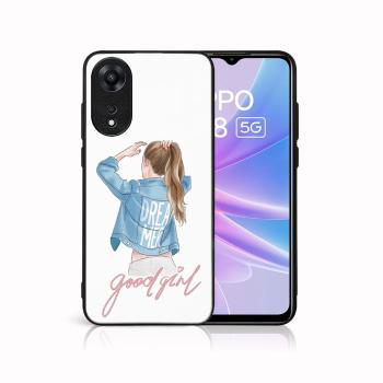 MY ART Ochranný kryt pre Oppo A78 5G GOOD GIRL (130)