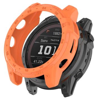 TPU HALF COVER Obal pre Garmin Enduro 2 / Tactix 7 oranžový