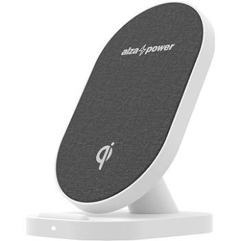 AlzaPower WC110 Wireless Fast Charger biela (APW-WC110W)