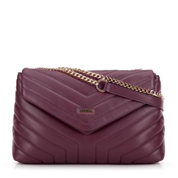 Bordová crossbody kabelka Wittchen 99-4Y-514-3