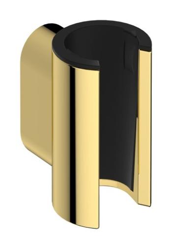 Držiak sprchy Hansgrohe Porter Fine pevný leštený vzhľad zlata 28885990