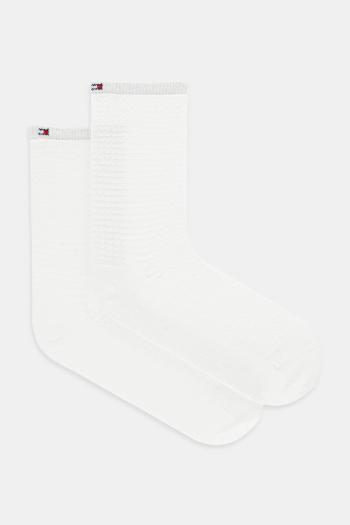 Ponožky Tommy Hilfiger biela farba, 701236459