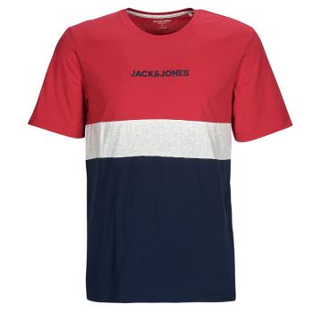 Jack & Jones  JJEREID BLOCKING TEE SS  Tričká s krátkym rukávom Viacfarebná