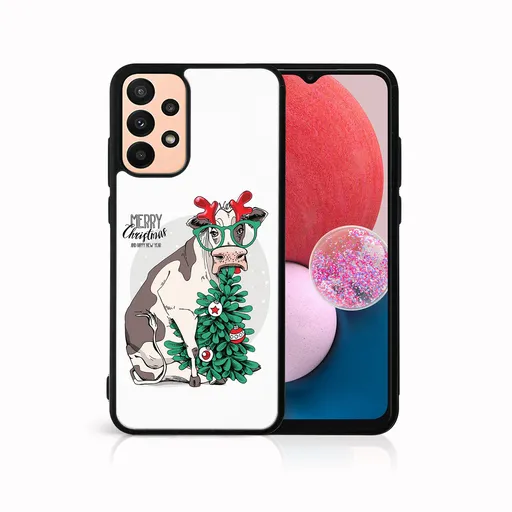 MY ART Kryt s vianočným dizajnom Samsung Galaxy A13 MERRY CHRISTMAS (074)