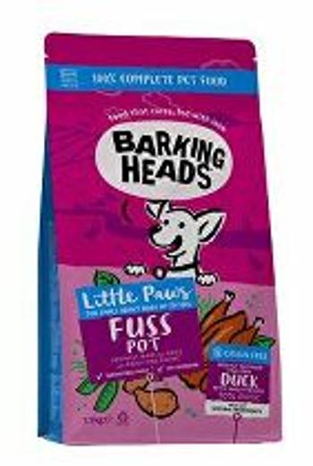 BARKING HEADS Little Paws Fuss Pot Duck 1,5kg + 2 kapsičky ZADARMO