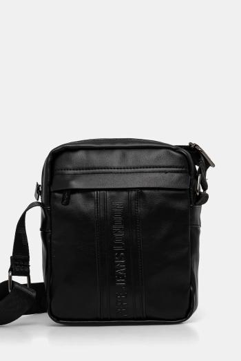 Malá taška Pepe Jeans WOLF BRANT čierna farba, PM030875