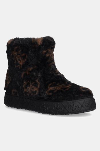 Snehule Guess UNITED čierna farba, FLFUTD FUR10