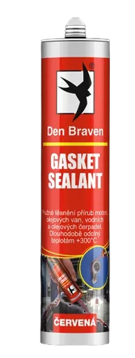 GASKET SEALANT-  Silikónový tmel na vyššie teploty cervena 280 ml
