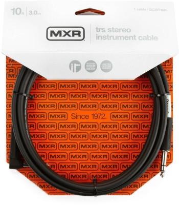 Dunlop MXR DCIST10R TRS Cable 10ft 3 m Rovný - Zalomený Nástrojový kábel