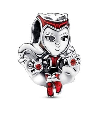 Pandora Strieborný prívesok Scarlet Witch Marvel 792763C01