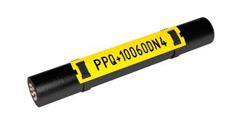 Partex Partex PPQ+10040DN4, žltá, 10x40mm, 500ks, PPQ+ štítek