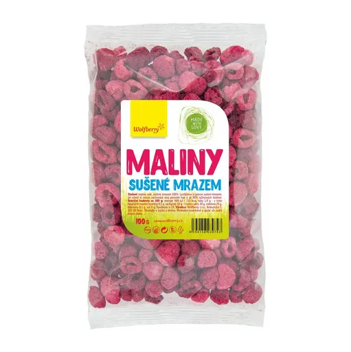 WOLFBERRY Maliny lyofilizované 100 g