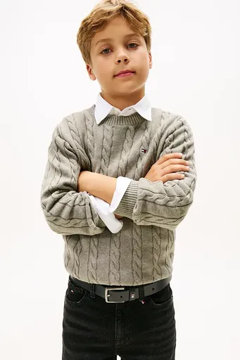 Detský bavlnený sveter Tommy Hilfiger