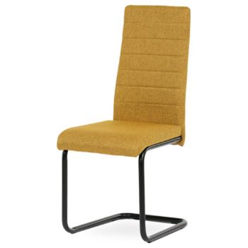 Jedálenská stolička Autronic 42x98 cm žltá látka DCL-401 YEL2