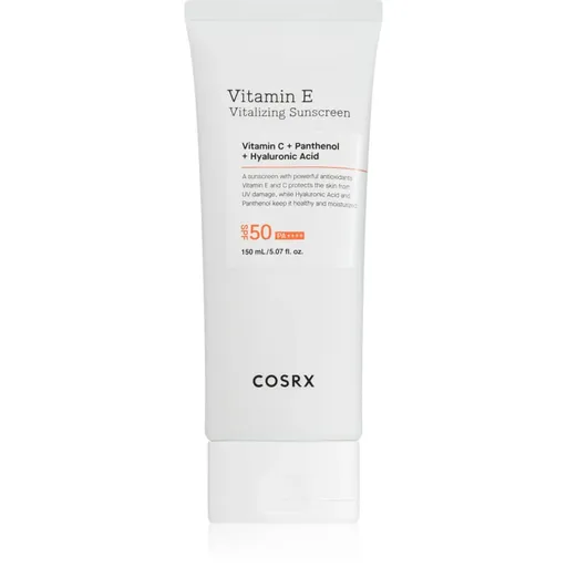 Cosrx Vitamin E Vitalizing Sunscreen​ opaľovací krém na tvár proti príznakom starnutia SPF 50+ 150 ml