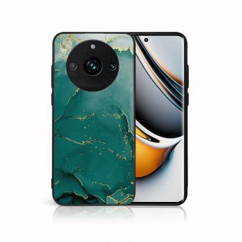 MY ART Ochranný kryt pre Realme 11 Pro 5G / Pro+ 5G GREEN MARBLE (145)