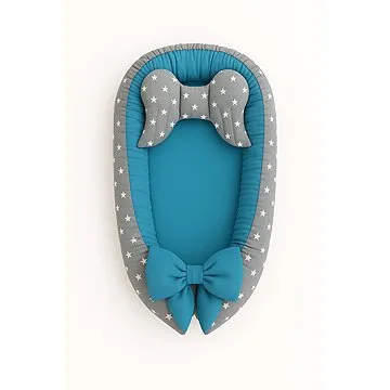 BabyTýpka Maxi hniezdo – Stars Blue (8594201221255)