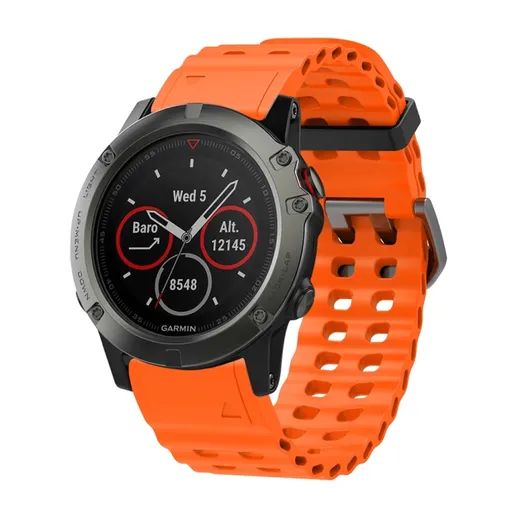 OCEAN QuickFit Univerzálny remienok pre Garmin - šírka 26mm oranžový
